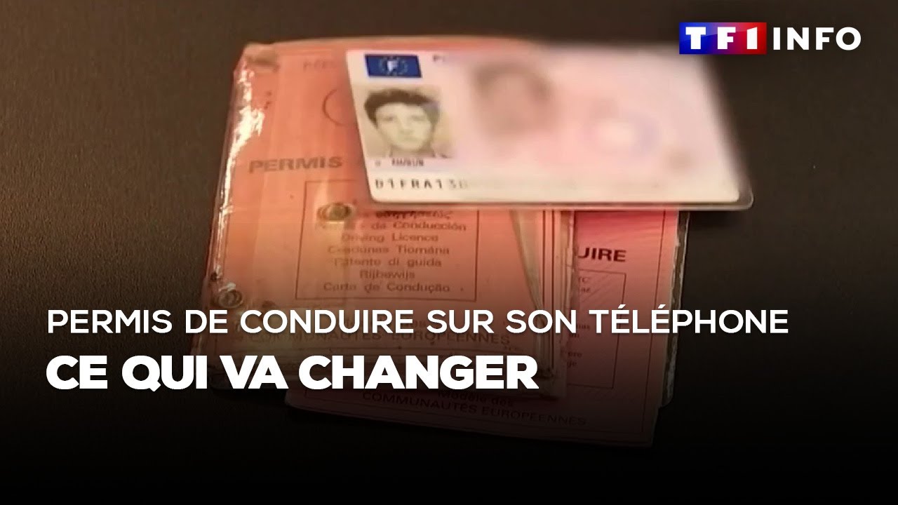 Permis de conduire sur son téléphone : ce qui va changer