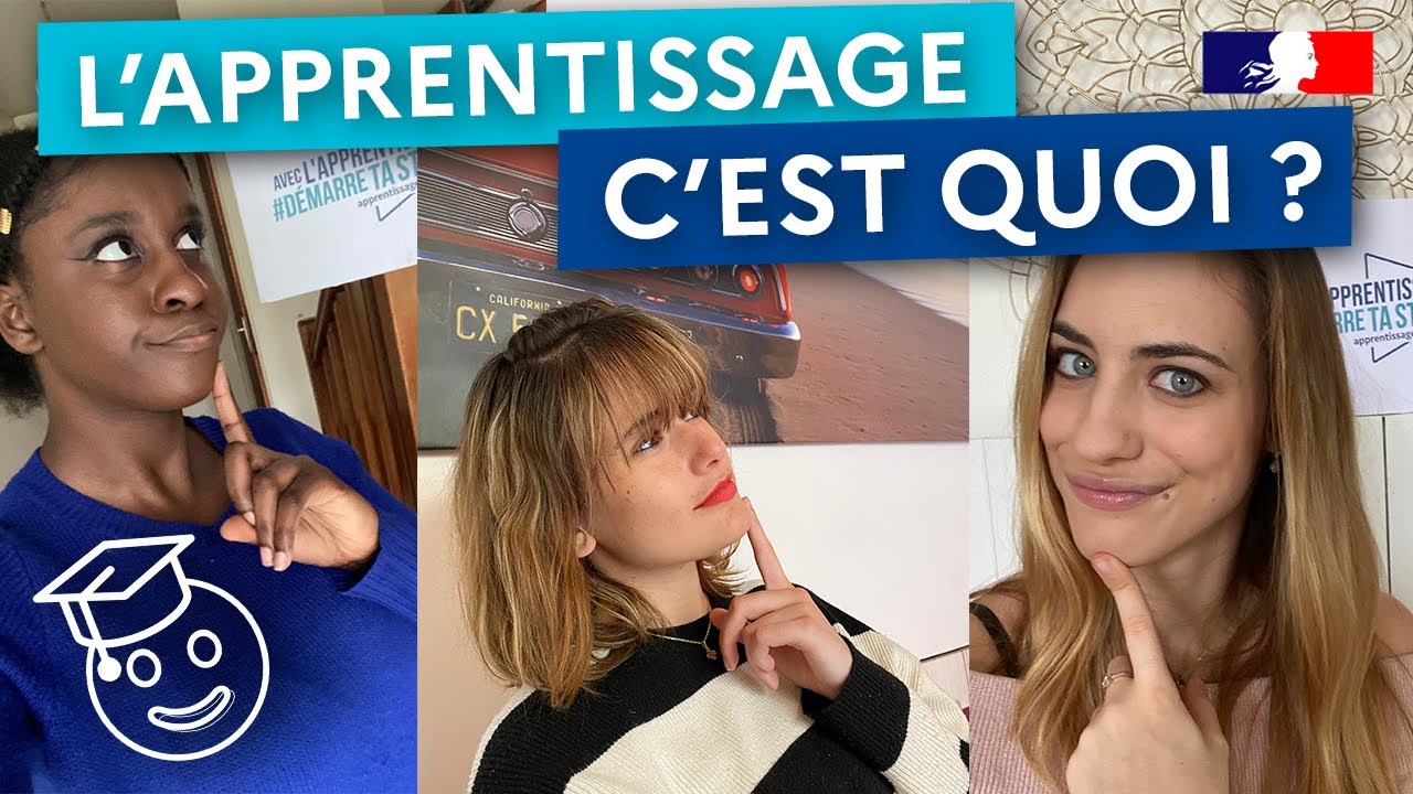 Alors l’apprentissage, c’est quoi ? 🤔