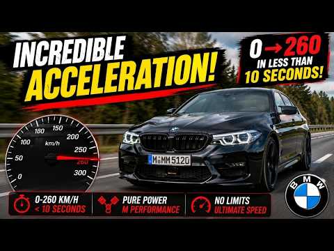 0–260 KM/H in Under 10 Seconds?! The Most Insane BMW Acceleration Ever Tested