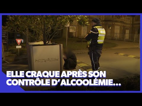 Alcoolisée au volant, elle s’effondre face au retrait de permis