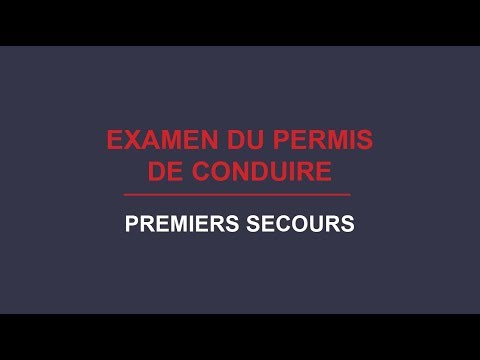 Questions sur les premiers secours