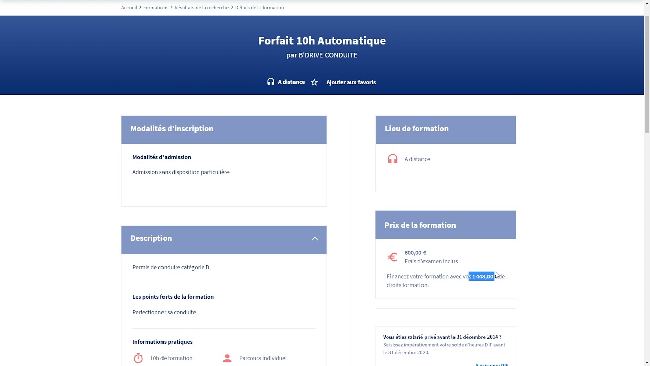 Comment financer un permis avec le CPF ? - Permis B, voiture