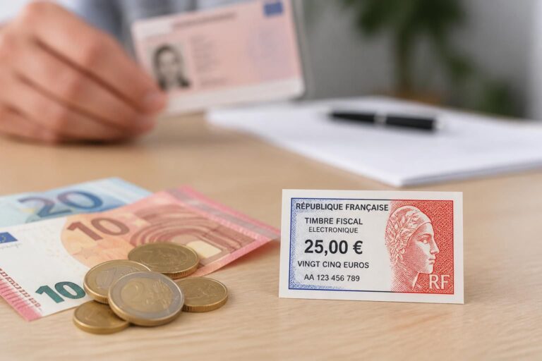 découvrez le montant du timbre fiscal obligatoire pour le permis de conduire et comment l'acheter facilement en ligne ou en bureau de tabac.