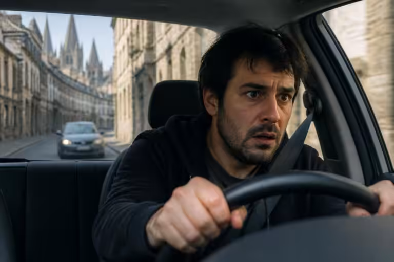 à quimper, un homme a été arrêté pour conduite dangereuse alors qu'il était au volant sans permis et sous l'emprise de stupéfiants, mettant en danger la sécurité publique.